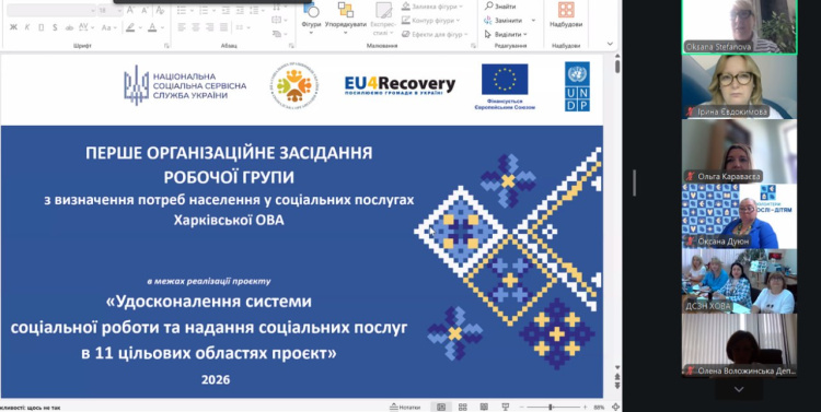 Завідувачка кафедри «Каразінська школа соціальної роботи» долучилася до роботи над удосконаленням системи соціальних послуг у Харківській області